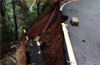 Landslide in Agumbe ghat due to heavy rains